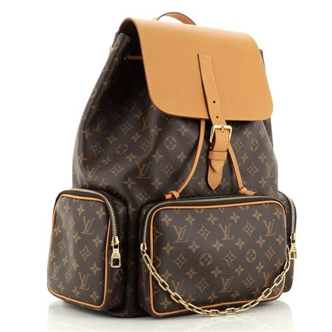 louis vuitton trio backpack|louis vuitton backpacks men's.